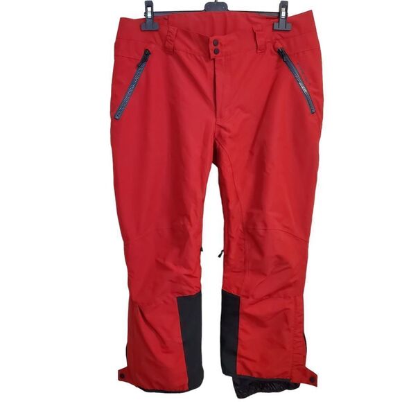 Kinnstorm Mens Ski snowboard Pants Size XL Red 38" waist Lined not insulated - Picture 1 of 13